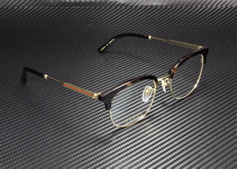 gold Gucci frames men